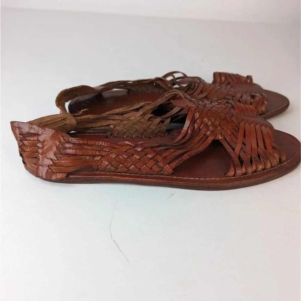 Vintage Huraches Leather Sandals -9